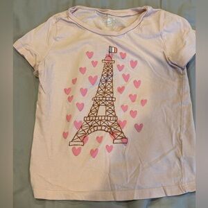 OshKosh B'gosh Light Pink Eiffel Tower Tee